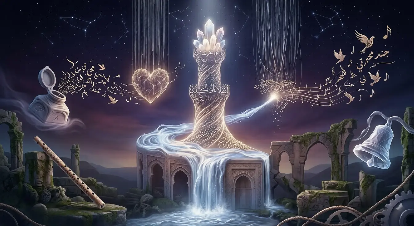 نَضِّي الجَفَاءَ فَقَد أَفْلَتُّ عَنْ رَشَدِي