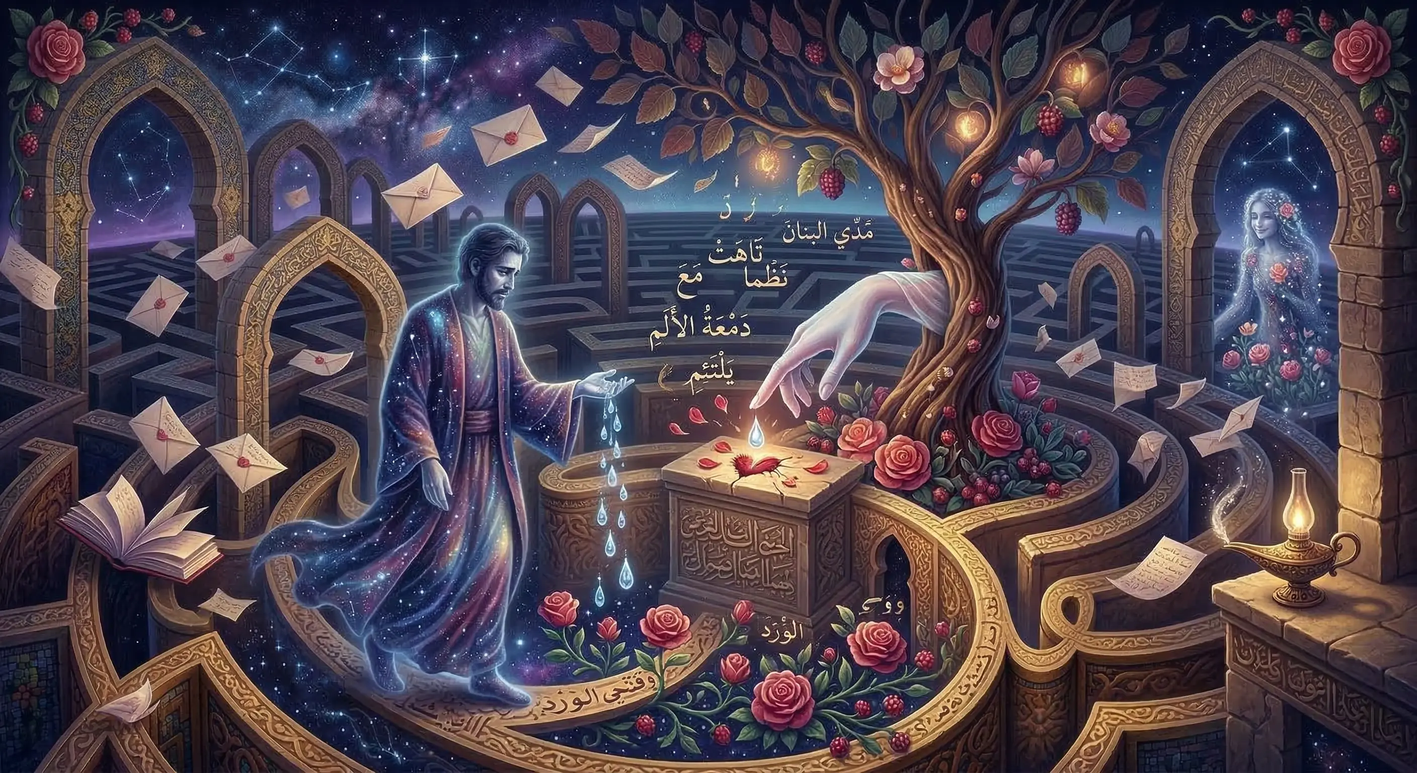 طَمَّ الحَنِينُ إِذَا جِئْنَاكِ فِي الحُلُمِ